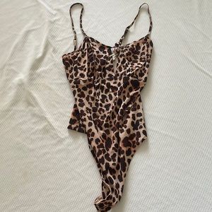 for love and lemons leopard melanie bodysuit